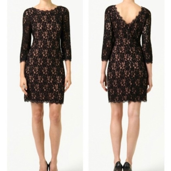 Aritzia Babaton Rafael Lace Mini Dress Size 4 - Picture 1 of 5